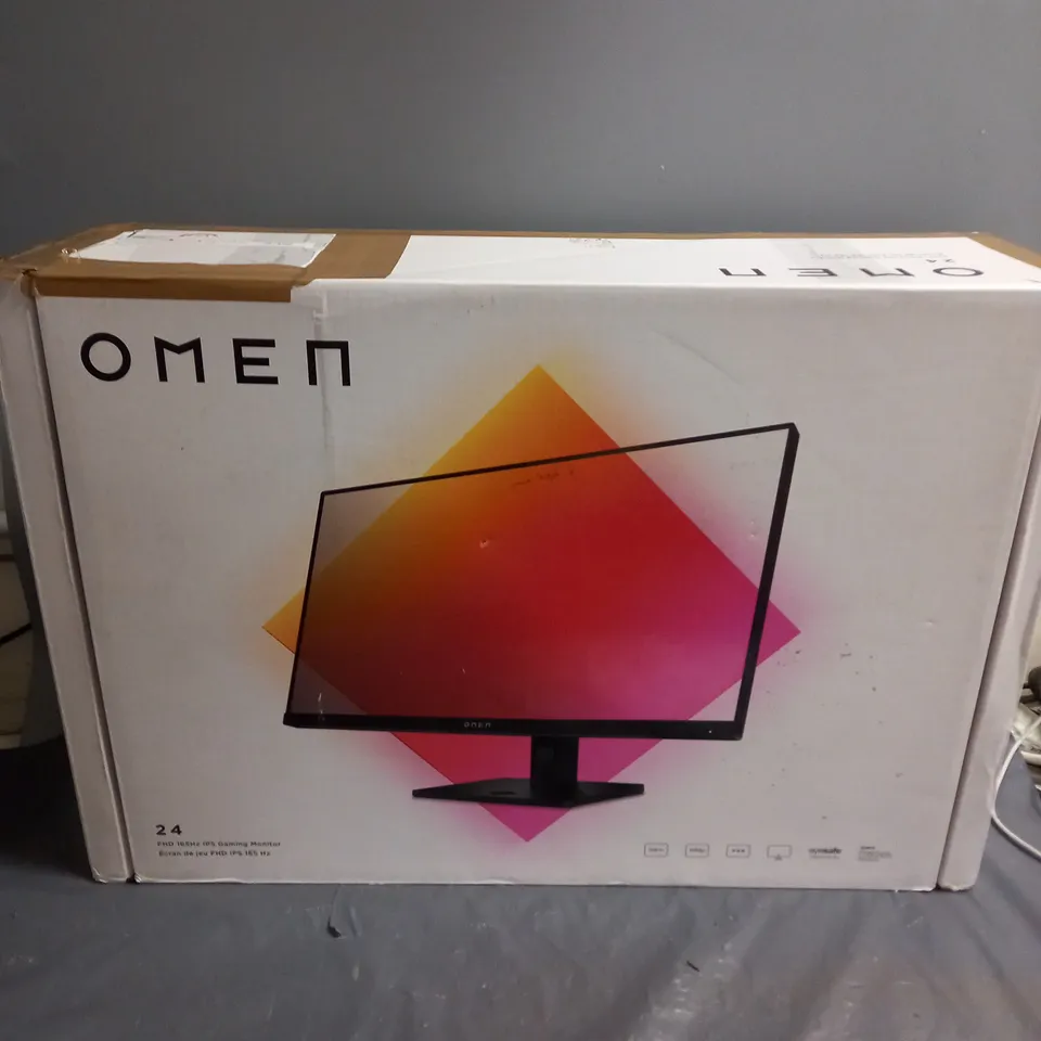 BOXED OMEN 24 FHD GAMING MONITOR