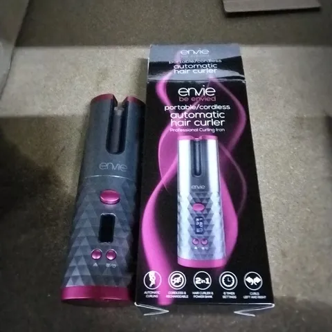 BOXED ENVIE AUTOMATIC HAIR CURLER