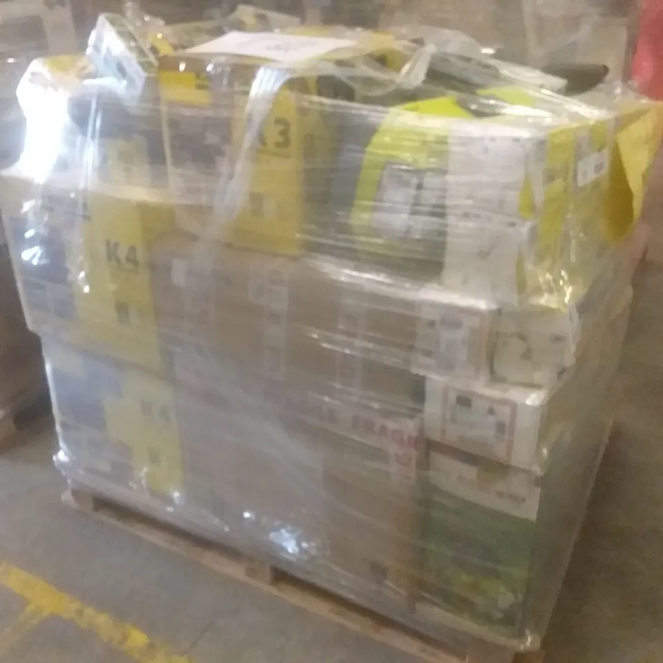 PALLET OF APPROXIMATELY 41 UNPROCESSED RAW RETURN HOUSEHOLD AND ELECTRICAL GOODS TO INCLUDE;