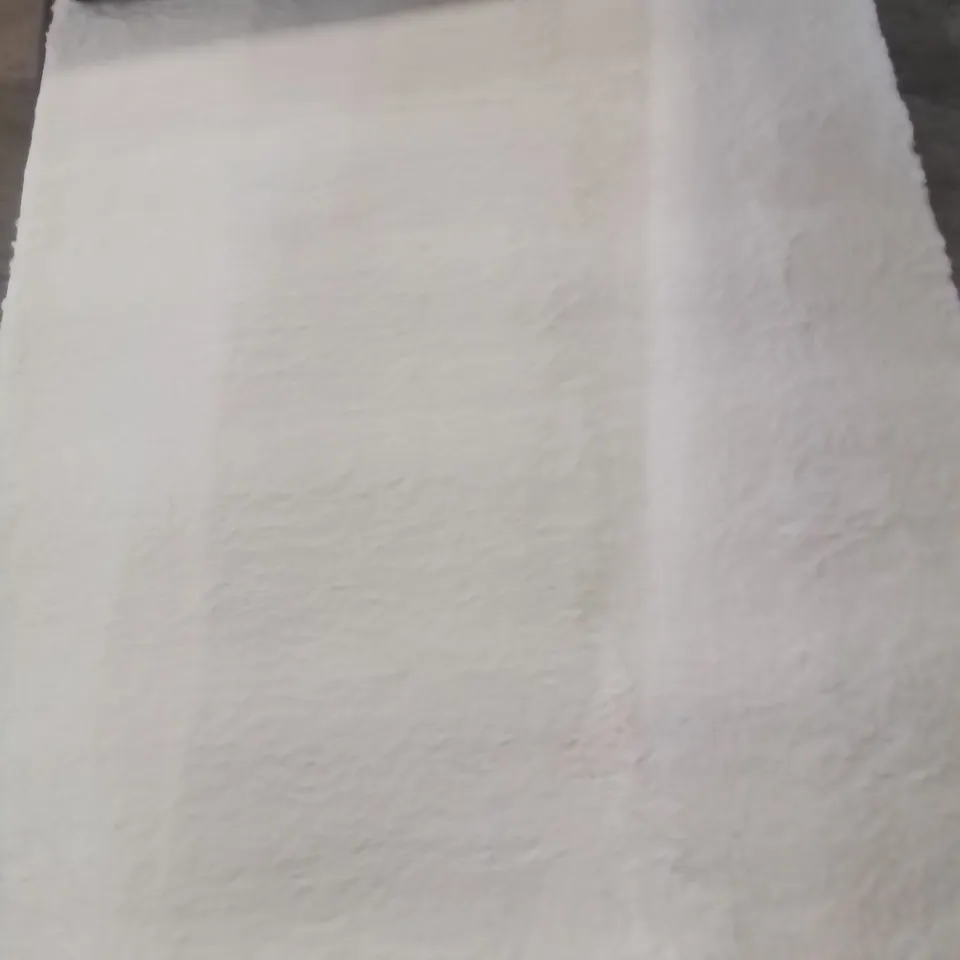 BRAND NEW PACO HOME 380 SOFT ECO CREAM 80X150CM RUG