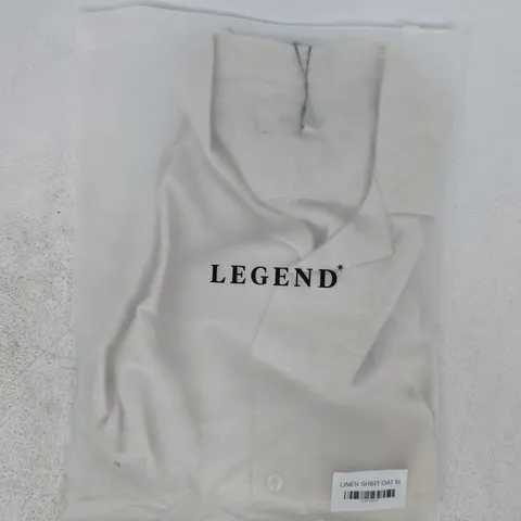 BAGGED LEGEND LININ SHIRT IN OAT SIZE MEDIUM