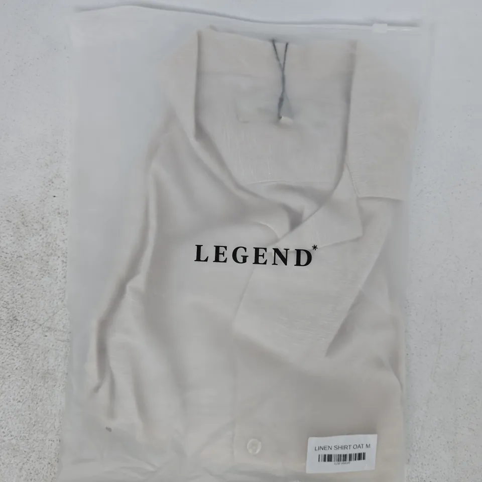 BAGGED LEGEND LININ SHIRT IN OAT SIZE MEDIUM
