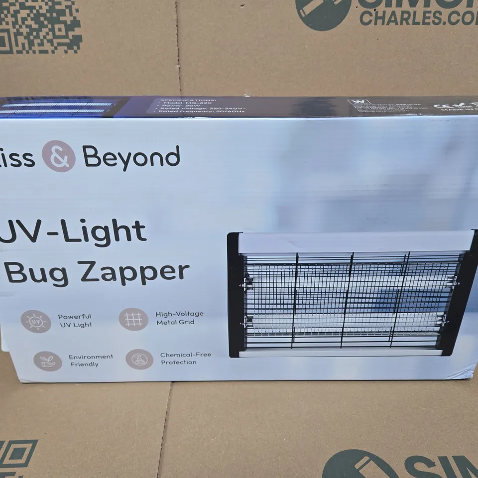 BLISS & BEYOND UV-LIGHT BUG ZAPPER 