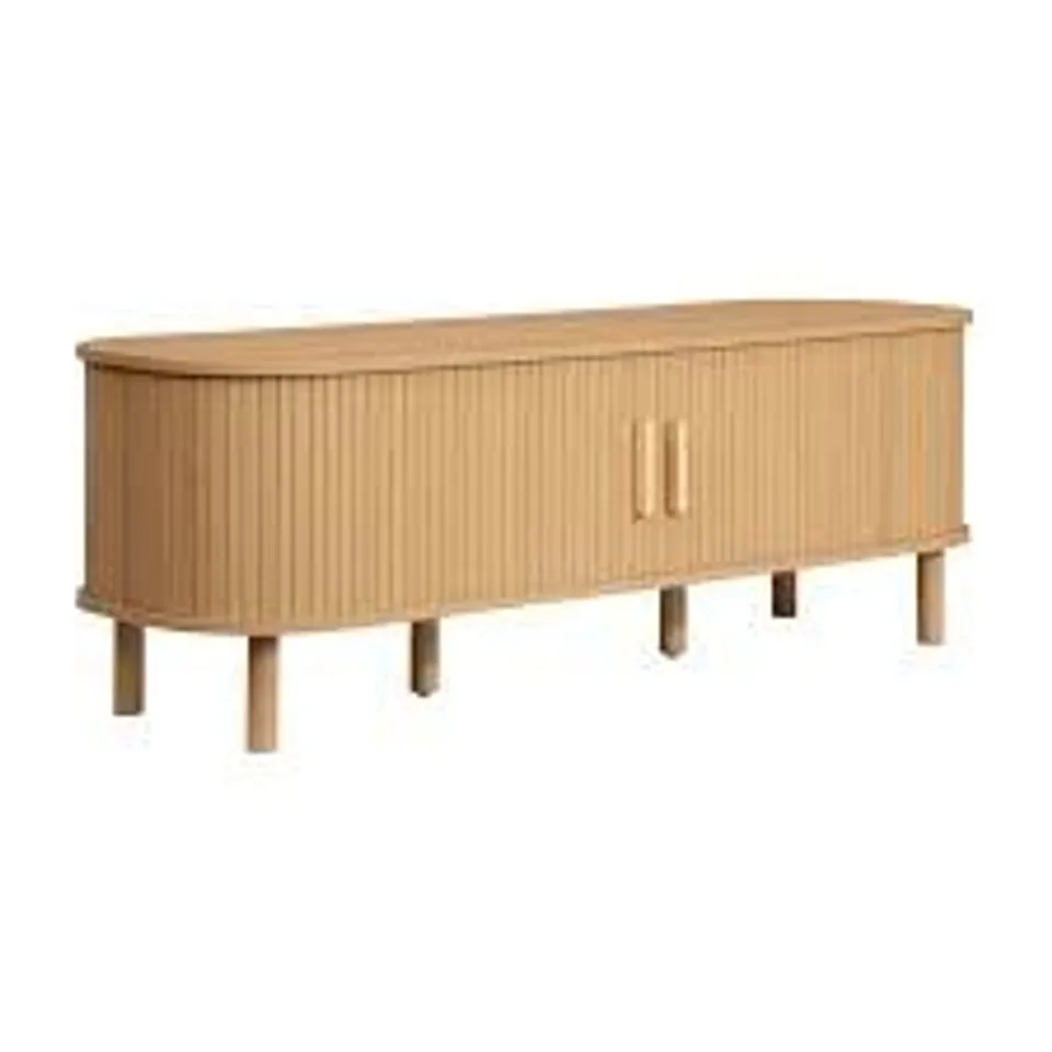 BOXED SUIRE FLUTED TV UNIT