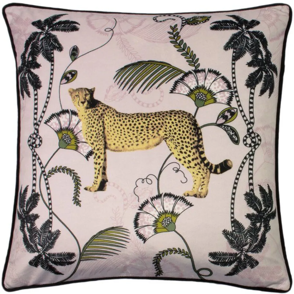 BAY ISLE HOME TROPICA CHEETAH CUSHION COVER