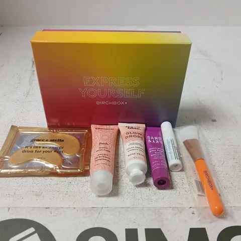 BIRCHBOX EXPRESS YOURSELF BEAUTY SAMPLE BOX