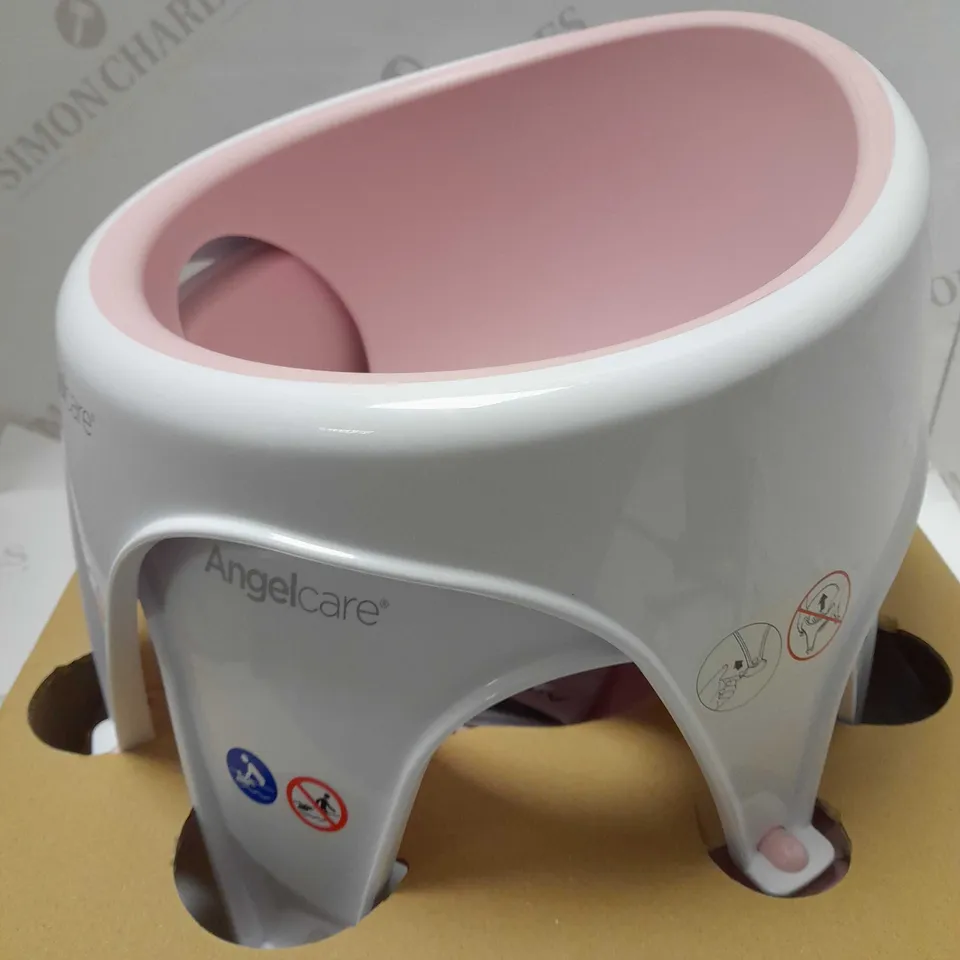 ANGELCARE SOFT TOUCH PINK BATH SEAT 