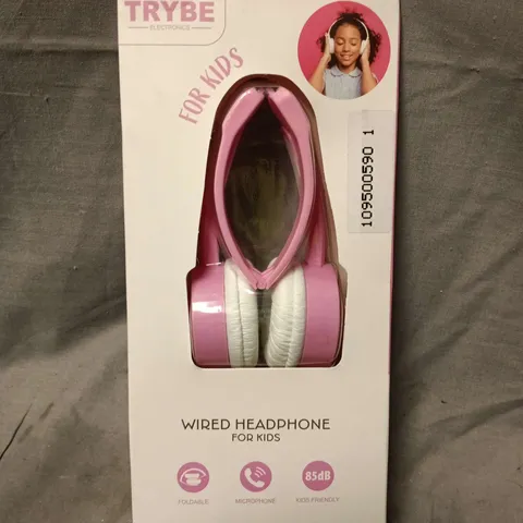 TRYBE WIRED HEADPHONES FOR KIDS 