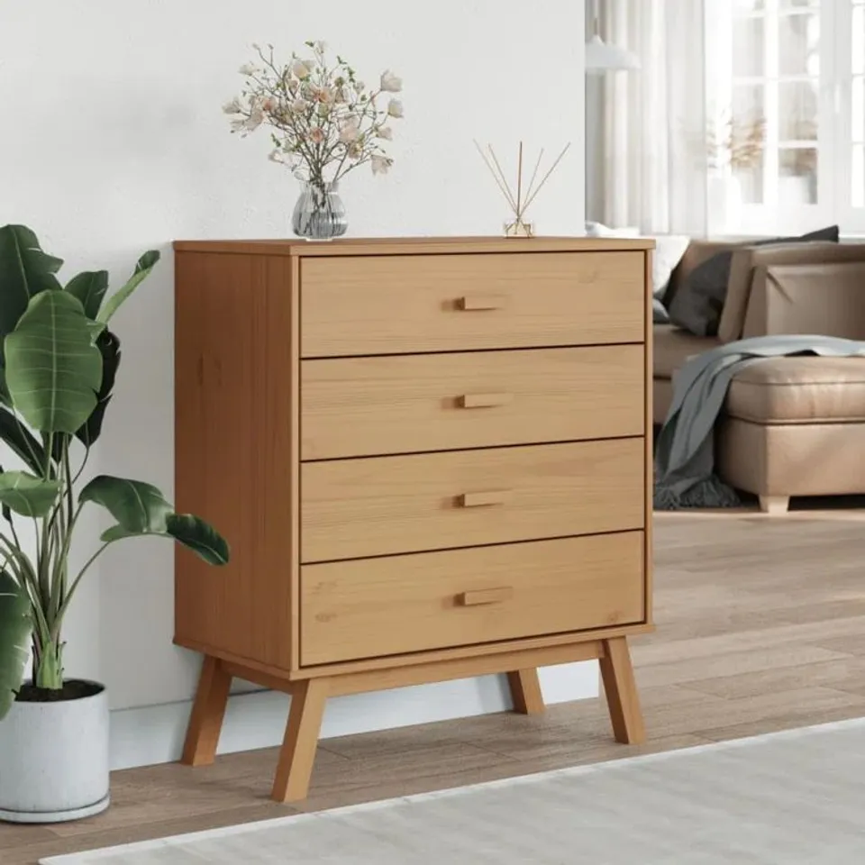 BOXED NANCEE 4-DRAWER CHEST OF DRAWERS (1 BOX)