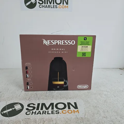 NESPRESSO ORIGINAL ESSENZA MINI DELONGHI WHITE MATTE