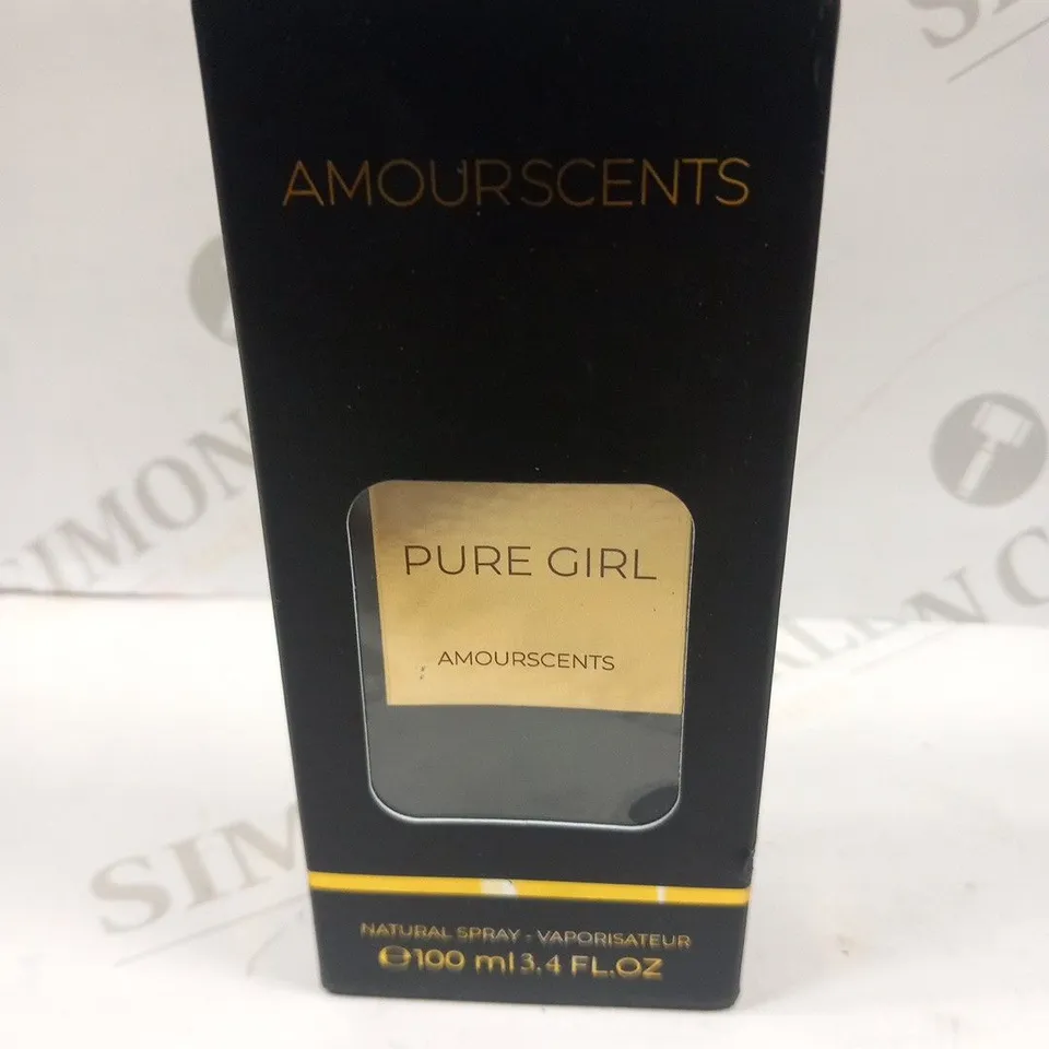 BOXED AMOURSCENTS PURE GIRL NATURAL SPRAY 100ML