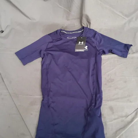UNDER ARMOUR HEAT GEAR COMPRESSION TOP IN NAVY SIZE XS