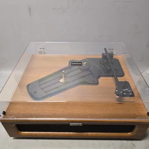 BOXED LENCO LS-410WA TURNTABLE AND BLUETOOTH RECEPTION