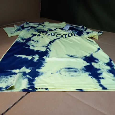 L.U.F.C YELLOW BLUE JERSEY - MEDIUM