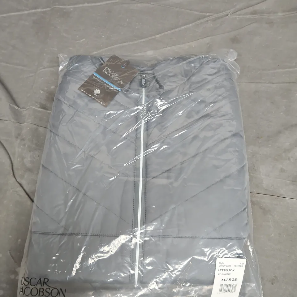 OSCAR JACOBSON LYTTELTON PEWTER JACKET - XL