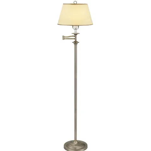 BOXED CANDLEWOOD 155CM ANTIQUE BRASS NOVELTY FLOOR LAMP