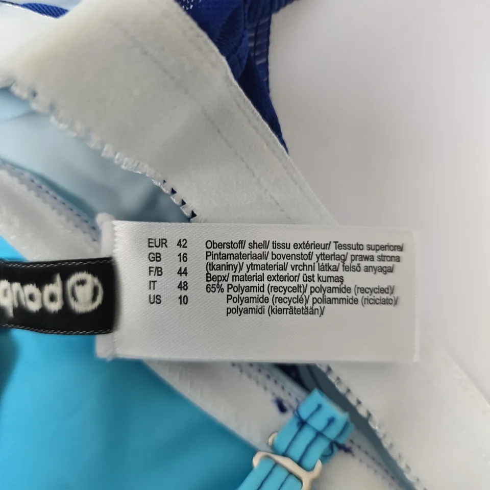BONPRIX GRADIENT BLUE ONE-PIECE SWIMSUIT – UK 16 (EU 42)