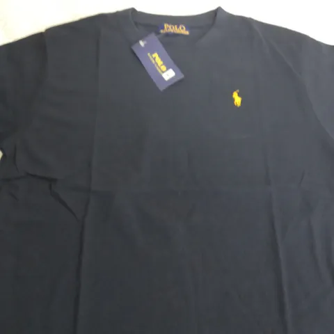 RALPH LAUREN POLO LOGO TSHIRT NAVY BLUE-LARGE