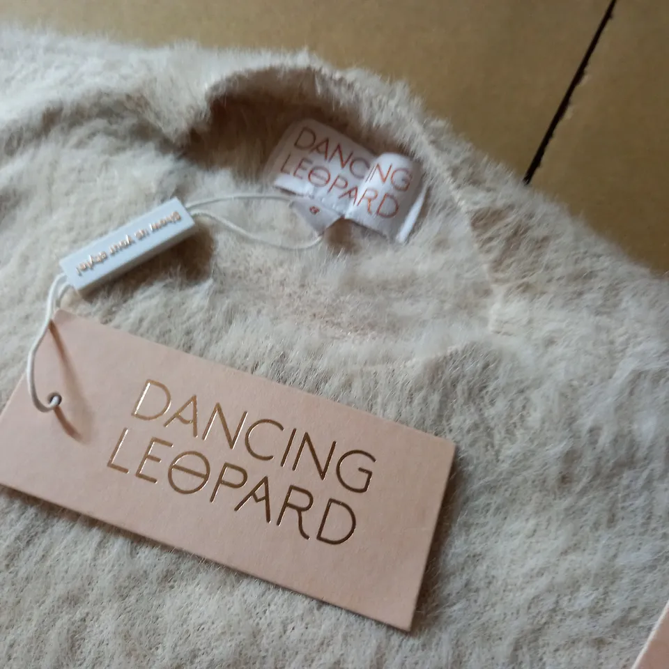 DANCING LEOPARD HONEY JUMPER IN BEIGE - 8
