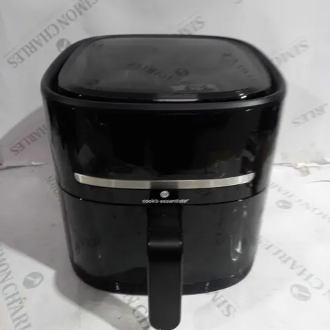 BOXED COOK'S ESSENTIALS 4L AIR FRYER BLACK