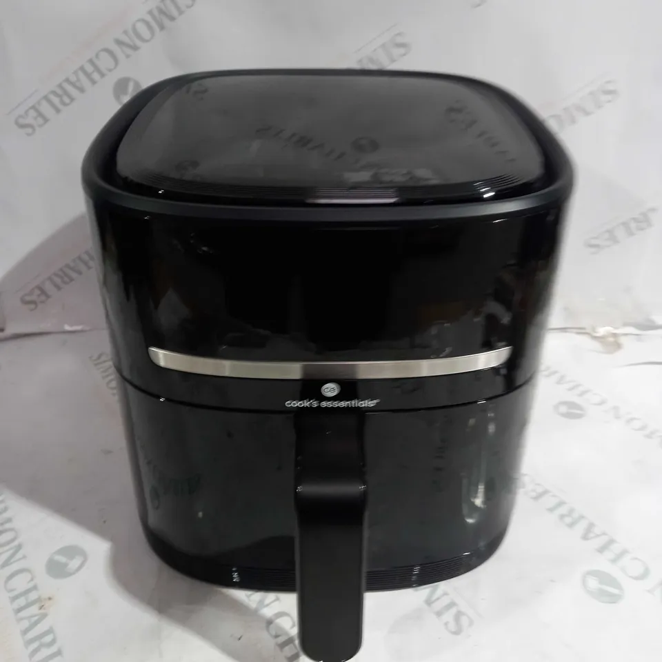 BOXED COOK'S ESSENTIALS 4L AIR FRYER BLACK