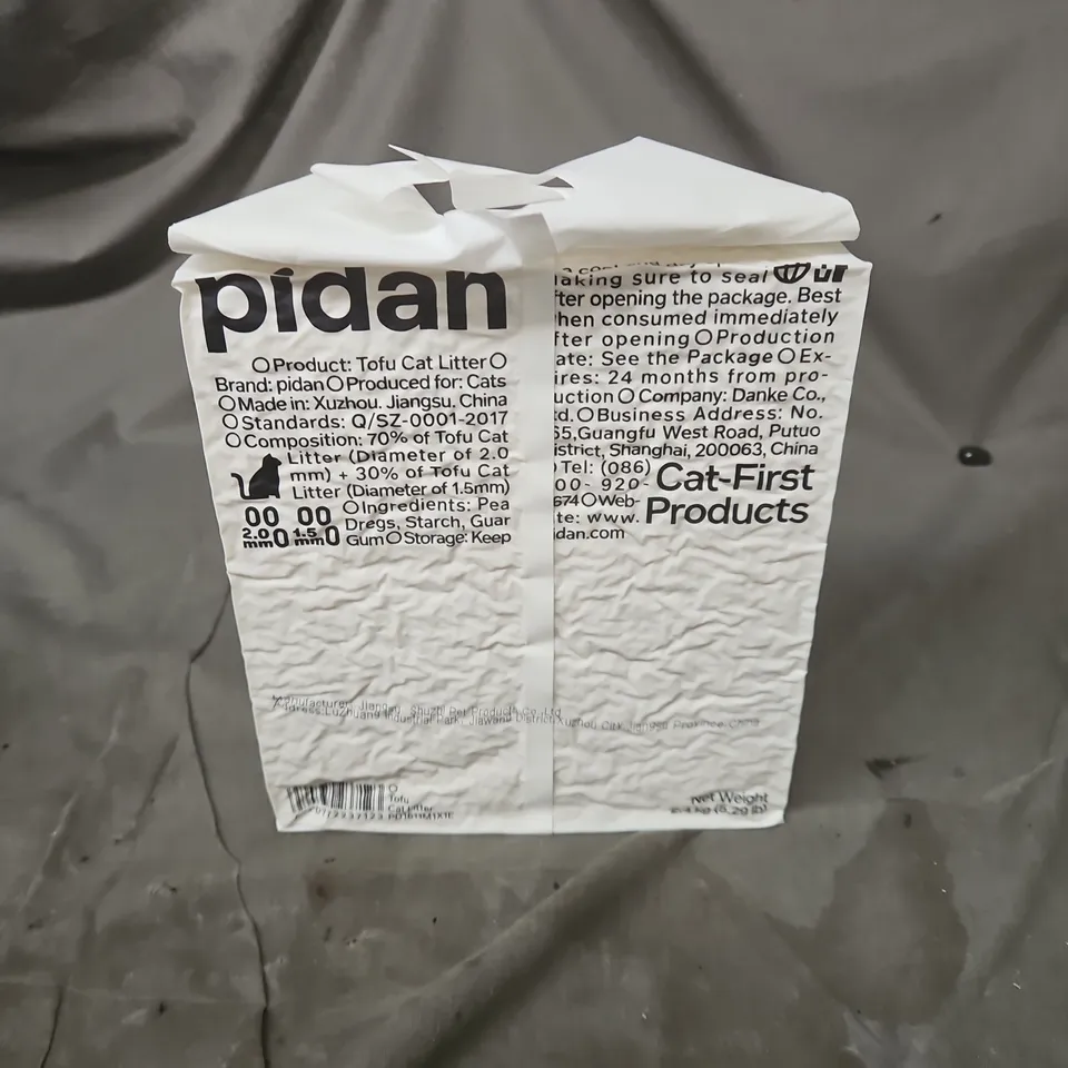 4 PIDAN TOFU CAT LITTER (4X2.4KG)