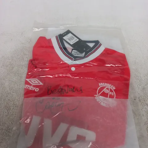 ABERDEEN HOME FOOTBALL TOP SIZE L