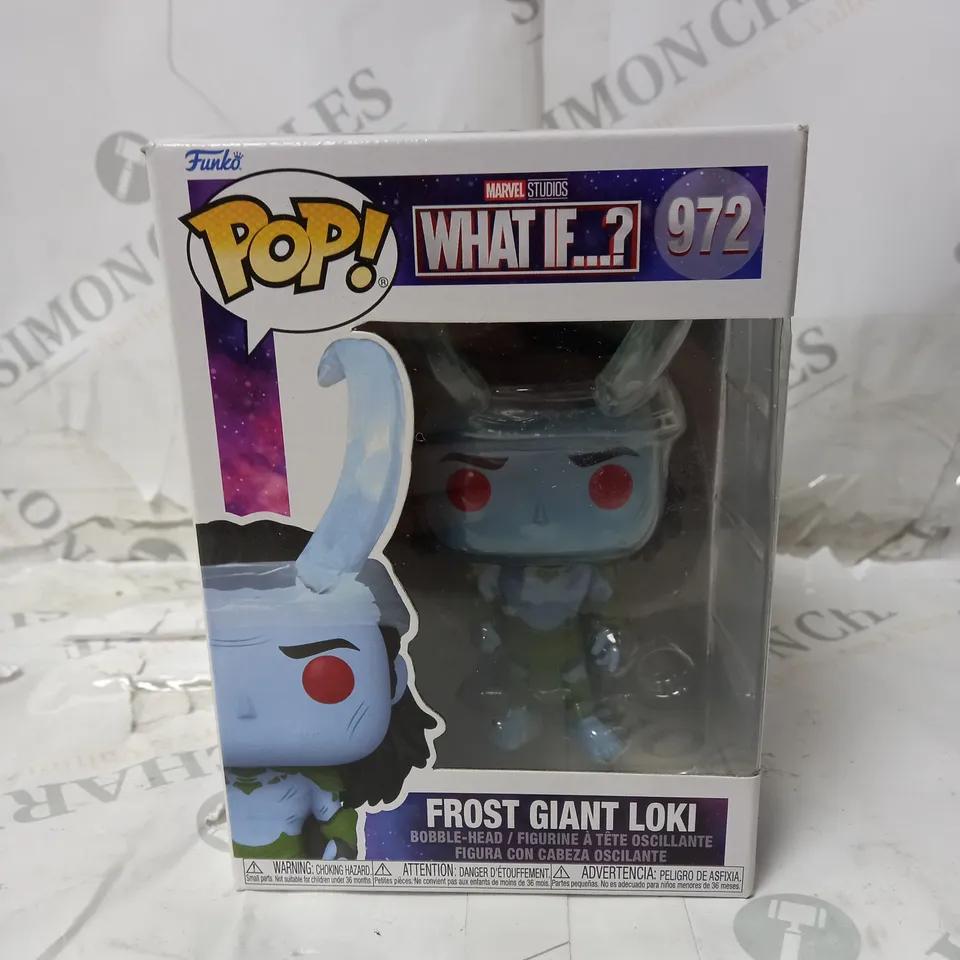 WHAT IF? FROST GIANT LOKI POP MARVEL #972 VINYL FIGURE FUNKO