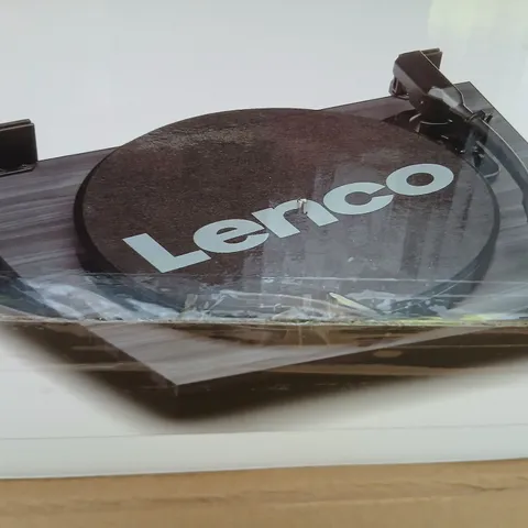 BOXED LENCO LS-301BK TURNTABLE