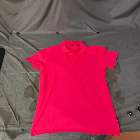 BOSS POLO SHIRT β PINK, SIZE SMALL