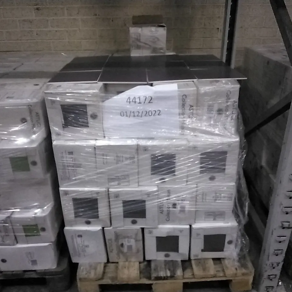PALLET OF 96 BOXES OF 25 BRAND NEW MAT VIOLET TULIP ASTUCE 20x20cm TILES - EACH PACK COVERS APPROXIMATELY 1M² (TOTAL APPROX. 96 Sq.Metres)