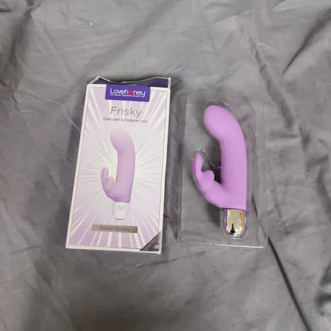 LOVEHONEY FRISKY 10 FUNCTION RABBIT VIBRATOR – PURPLE