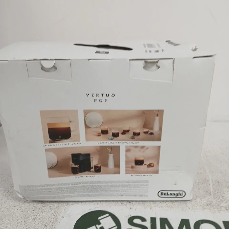 NESPRESSO VERTUO POP COFFEE MACHINE (DE'LONGHI)