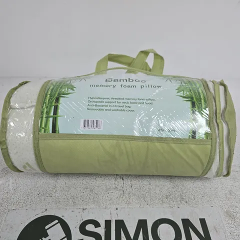 BAMBOO MEMORY FOAM PILLOW 