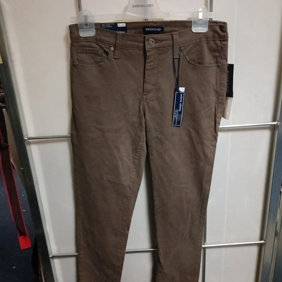 BANDOLINO SELENE PANT NUTMEG UK 10 TAGGED