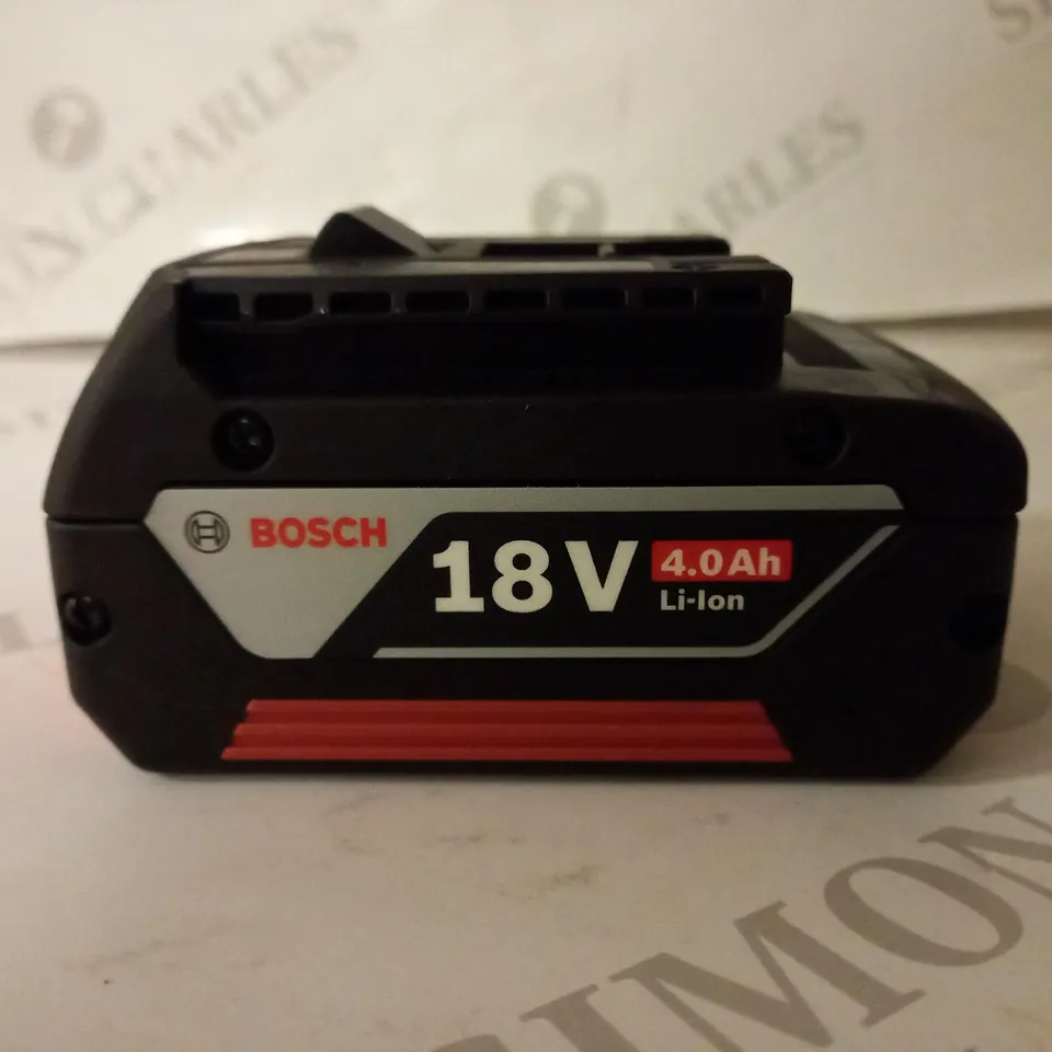 BOSCH PROFESSIONAL GBA 18 V 4.0 AH COOLPACK LITHIUM-ION BATTERY