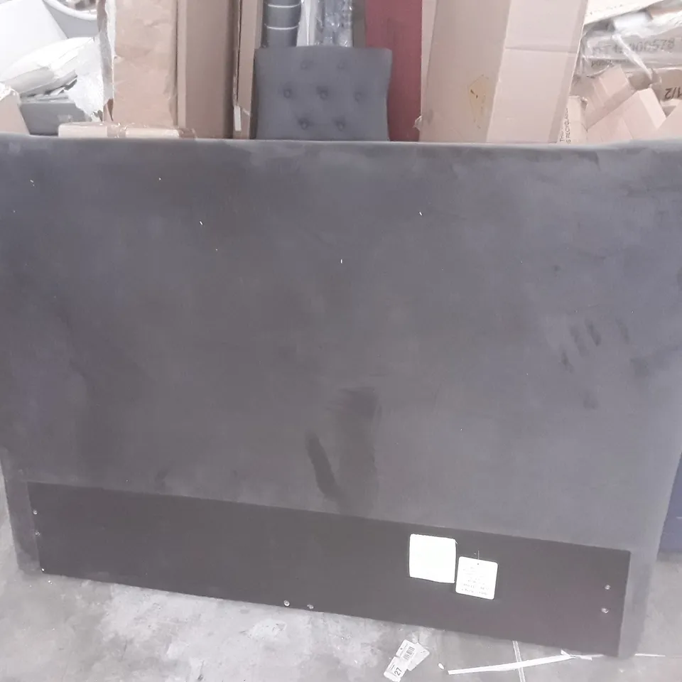 GREY FABRIC 160CM HEADBOARD
