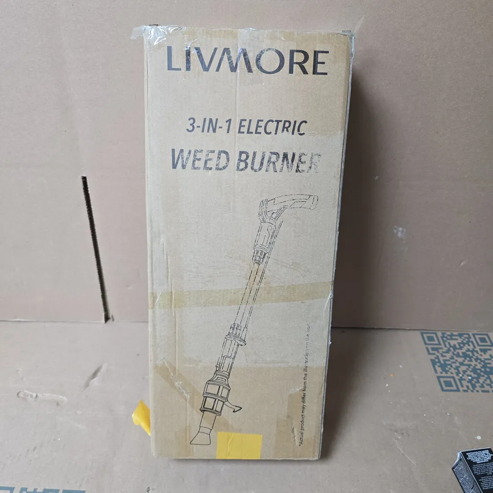 LIVMORE 3-IN-1 ELECTRIC WEED BURNER – BOXED