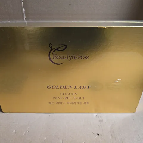 SEALED BEAUTYUTRESS GOLDEN LADY LUXURY NINE-PIECE-SET