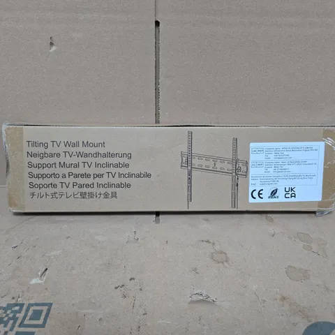 TILTING TV WALL MOUNT BOXED