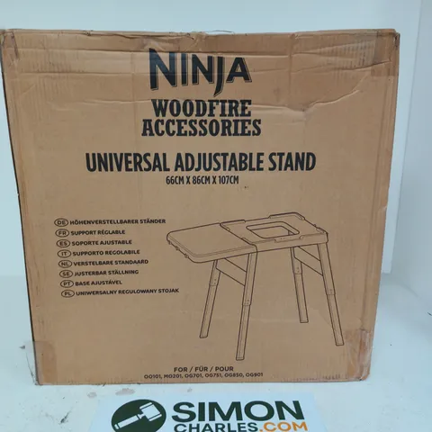 Ninja Woodfire Accessories Universal Adjustable Stand – Boxed (66cm x 86cm x 107cm)