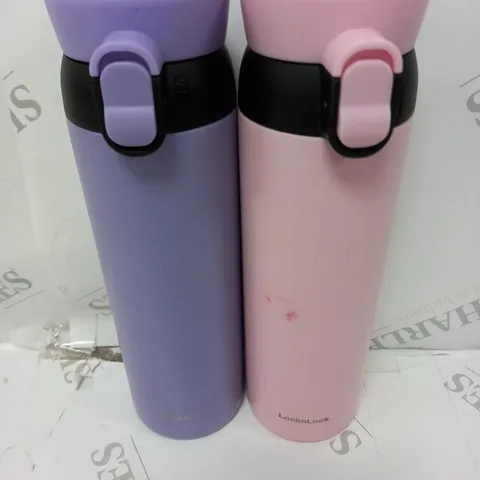 SET OF 2 450ML BOTTLES BLUSH/LILAC