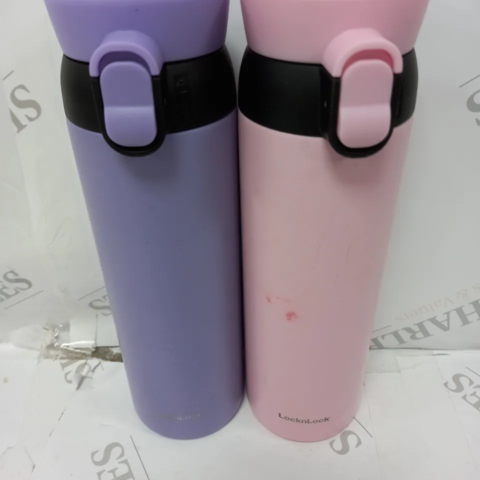 SET OF 2 450ML BOTTLES BLUSH/LILAC