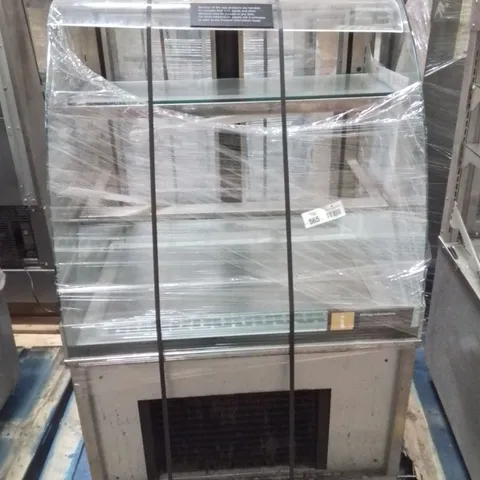 STAINLESS STEEL COMMERCIAL COLD DISPLAY FRIDGE/COUNTER