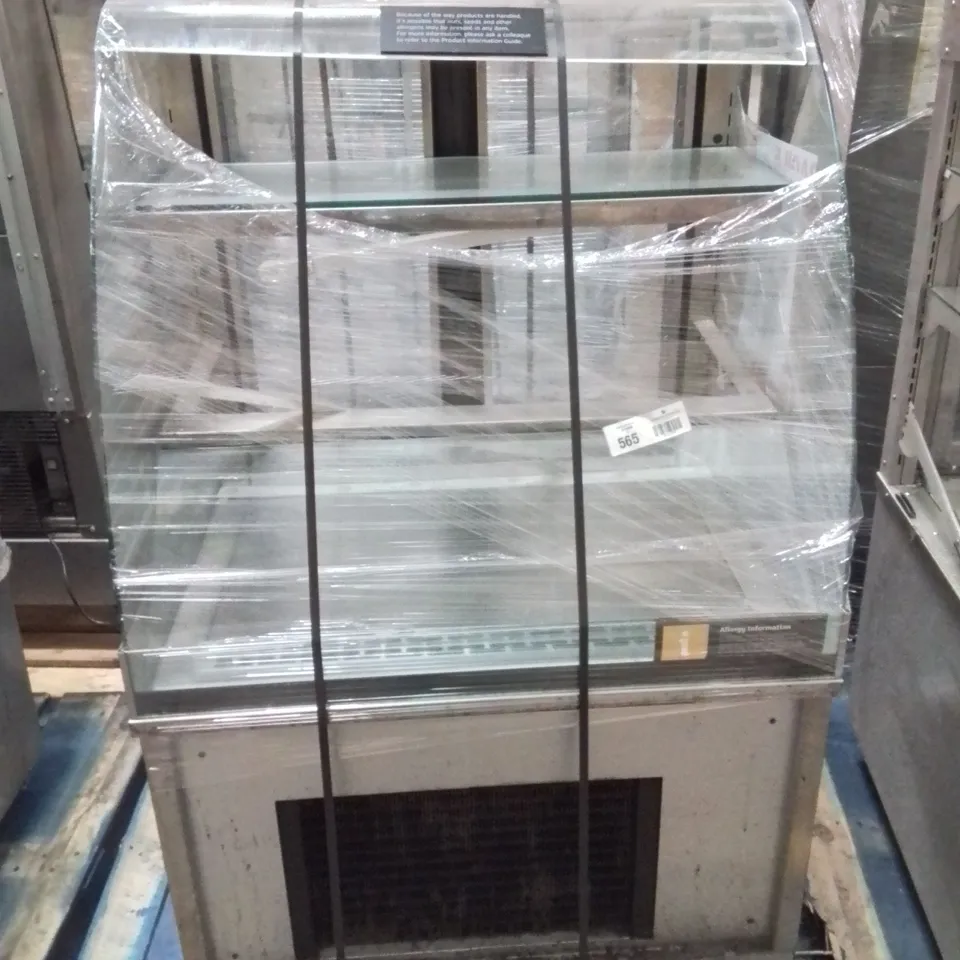 STAINLESS STEEL COMMERCIAL COLD DISPLAY FRIDGE/COUNTER
