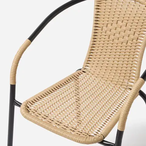 2X RATTAN CHAIRS