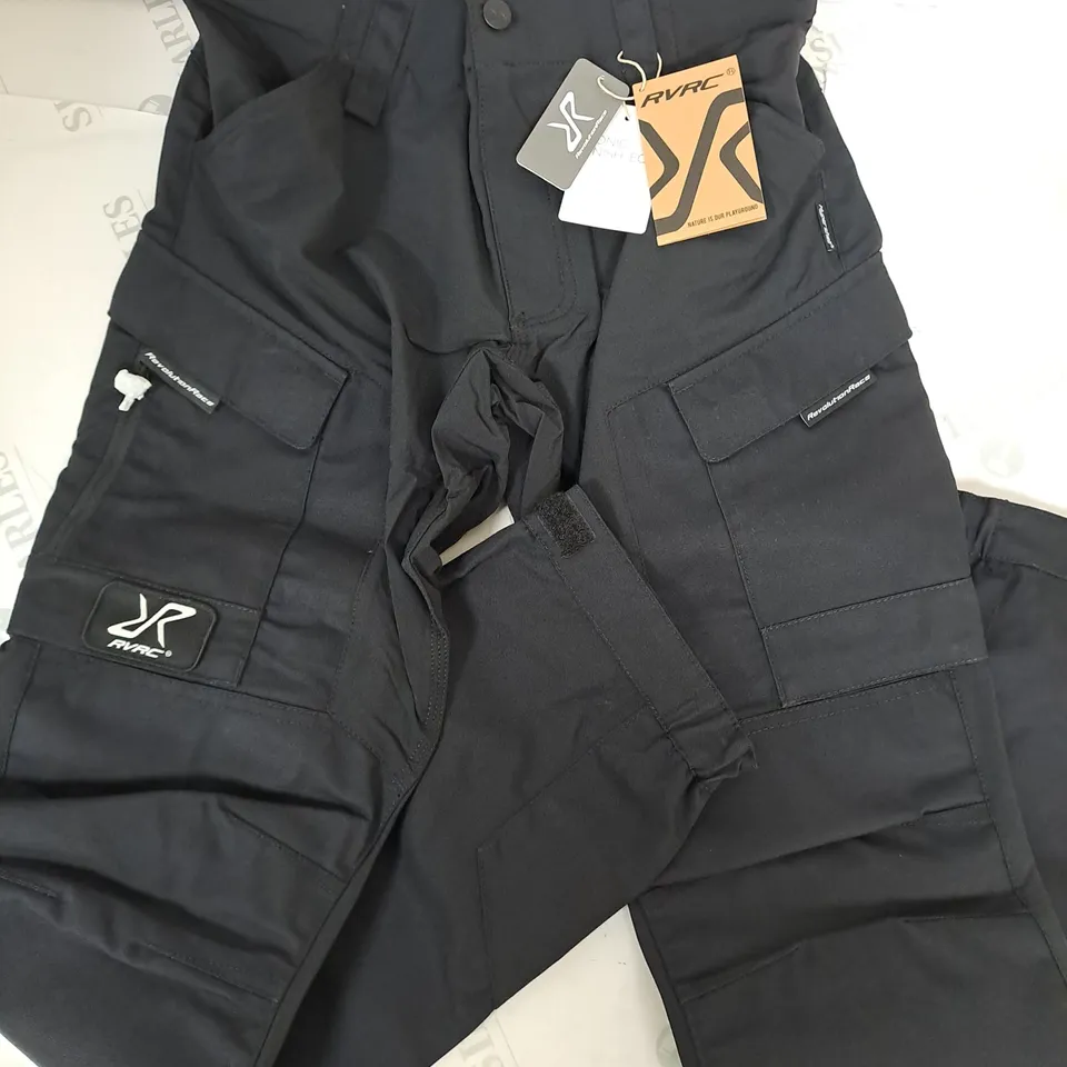 REVOLUTION RACE BLACK TROUSERS - S