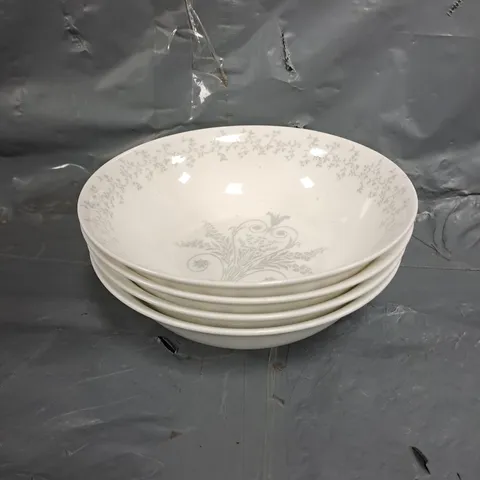 4 X LAURA ASHLEY JOSETTE BOWLS 