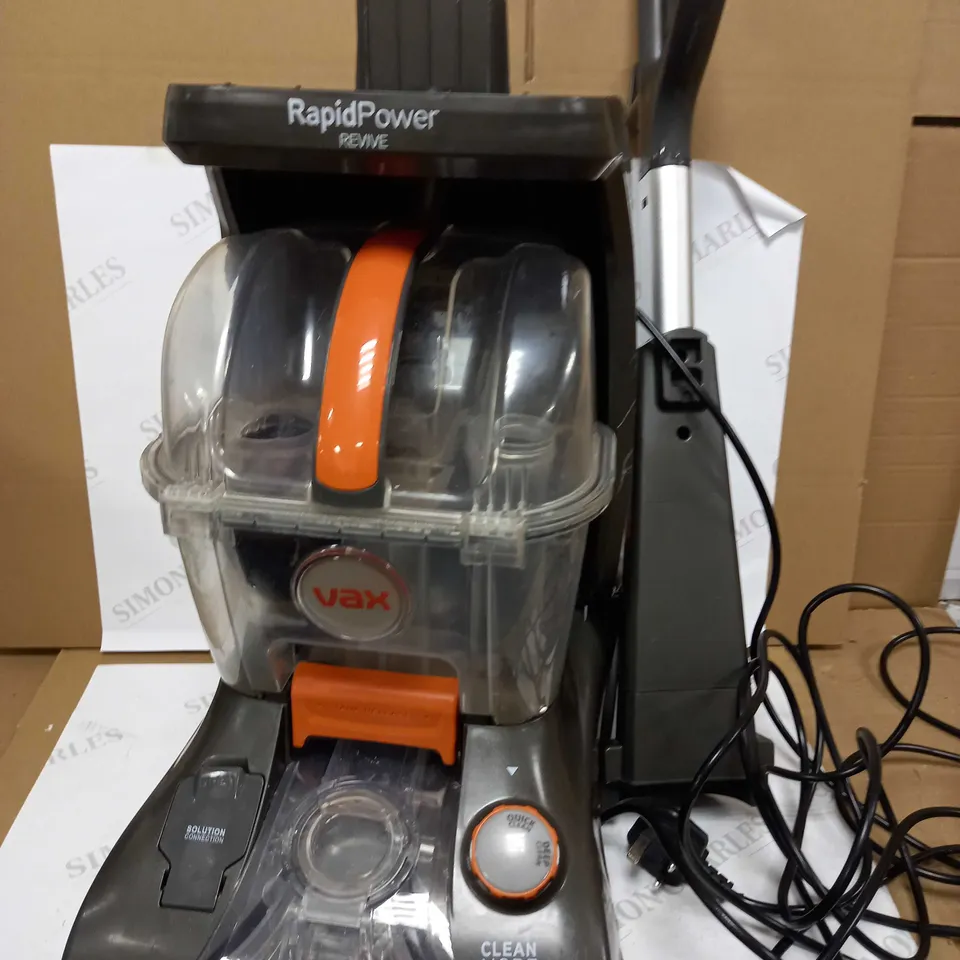 VAX RAPID POWER REVIVE CARPET WASHER