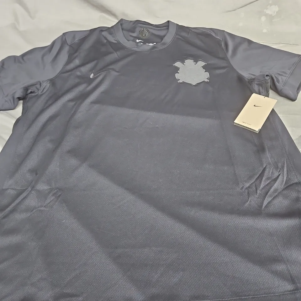 NIKE DRI-FIT MEN'S T-SHIRT, BLACK - UK SIZE XXL